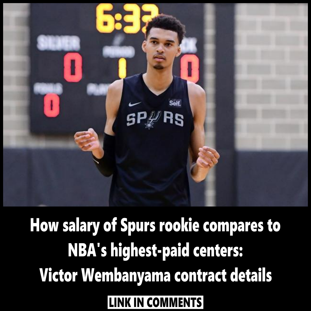 How salary of Spurs rookie compares to NBA's highestpaid centers