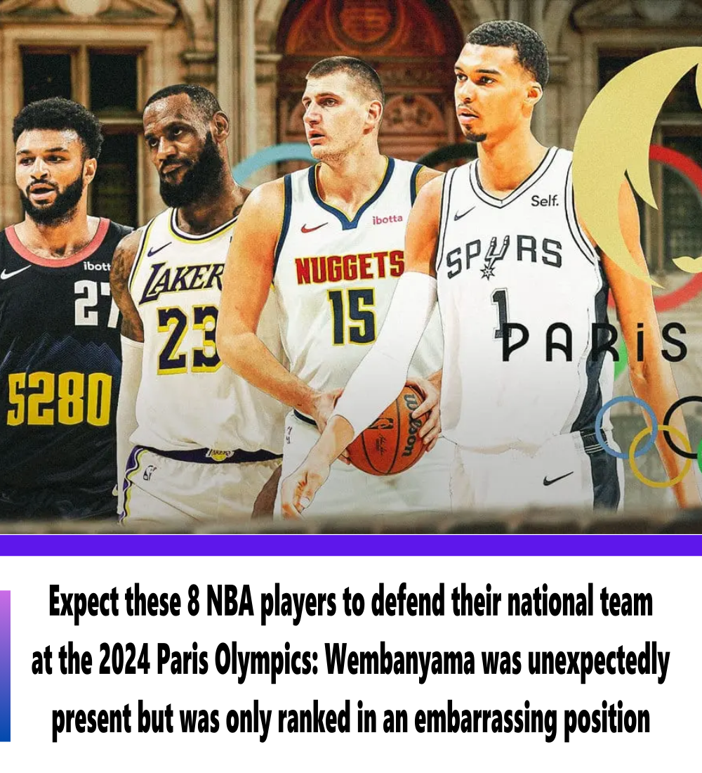 Expect These 8 NBA Players To Defend Their National Team At The 2024 ...