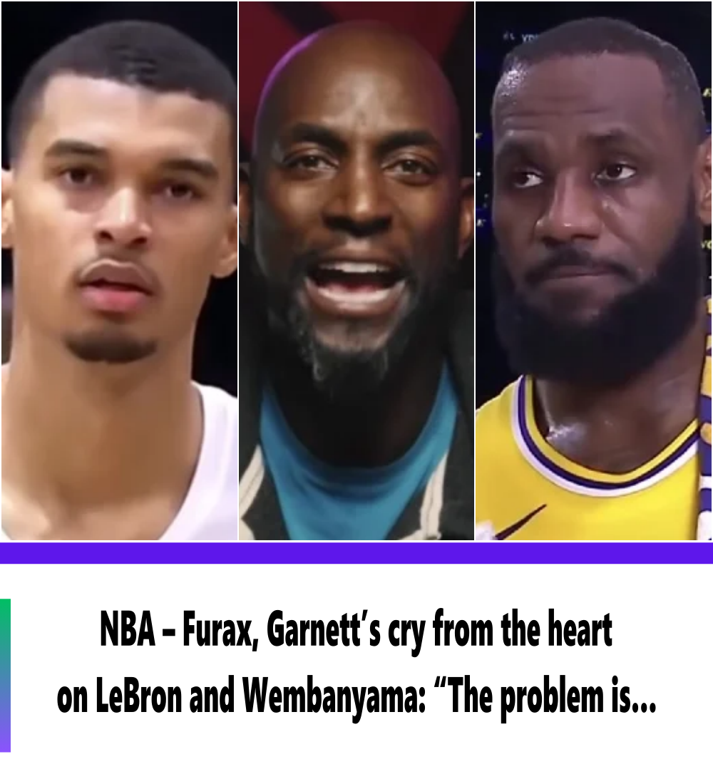 NBA – Furax, Garnett’s cry from the heart on LeBron and Wembanyama ...