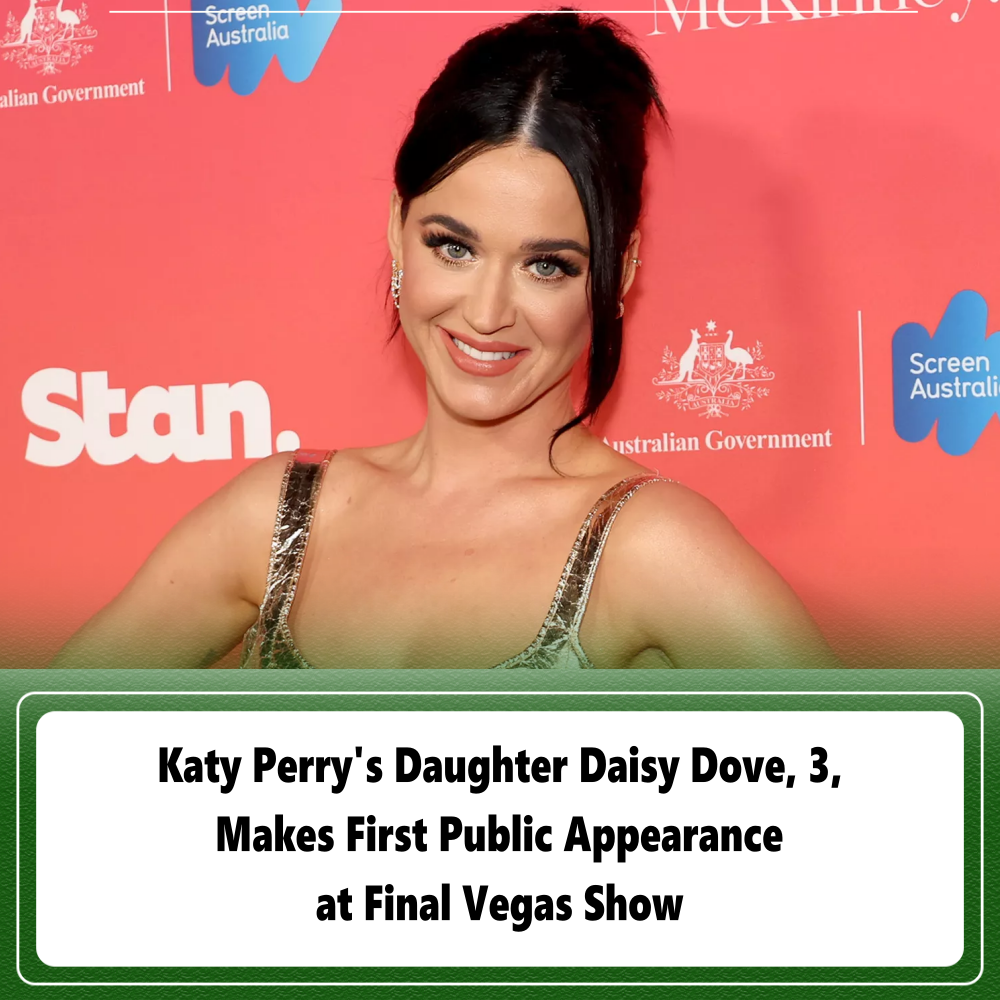 Katy Perry's Daughter Daisy Dove, 3, Makes First Public Appearance at