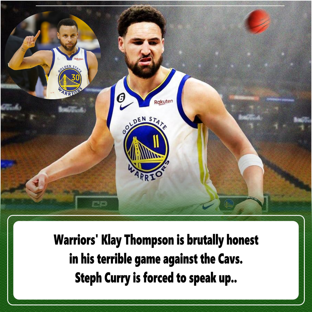 Warriors' Klay Thompson Is Brutally Honest In His Terrible Game Against ...