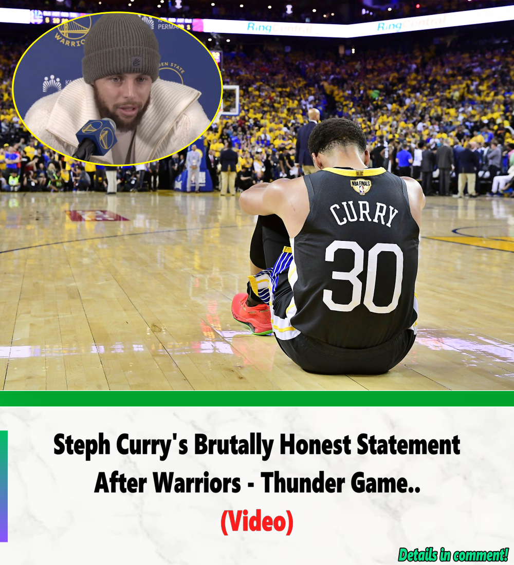 Steph Curry's Brutally Honest Statement After Warriors-Thunder Game - News