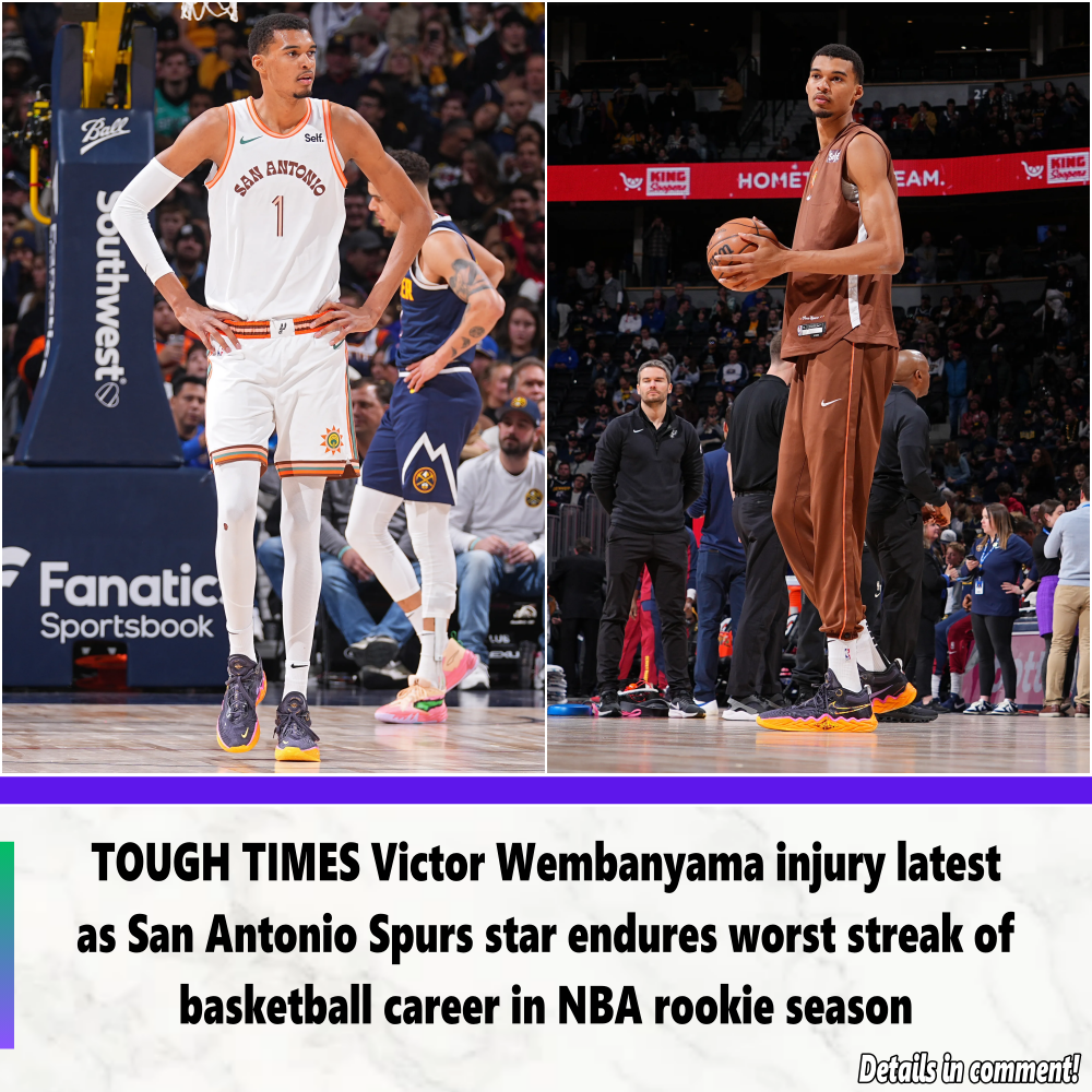 TOUGH TIMES Victor Wembanyama injury latest as San Antonio Spurs star ...