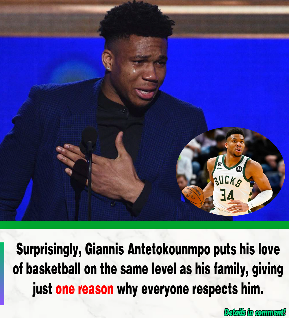 Surprisingly, Giannis Antetokounmpo Puts His Love Of Basketball On The ...