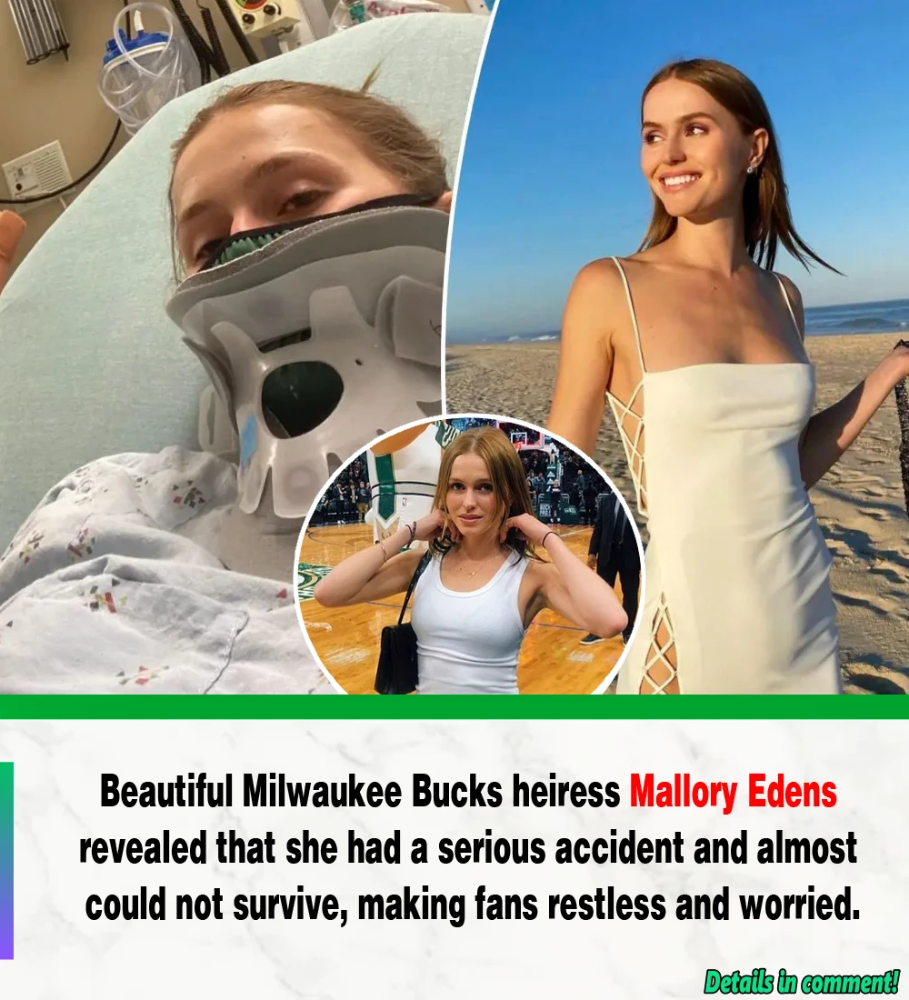 Beautiful Milwaukee Bucks heiress Mallory Edens revealed that she had a