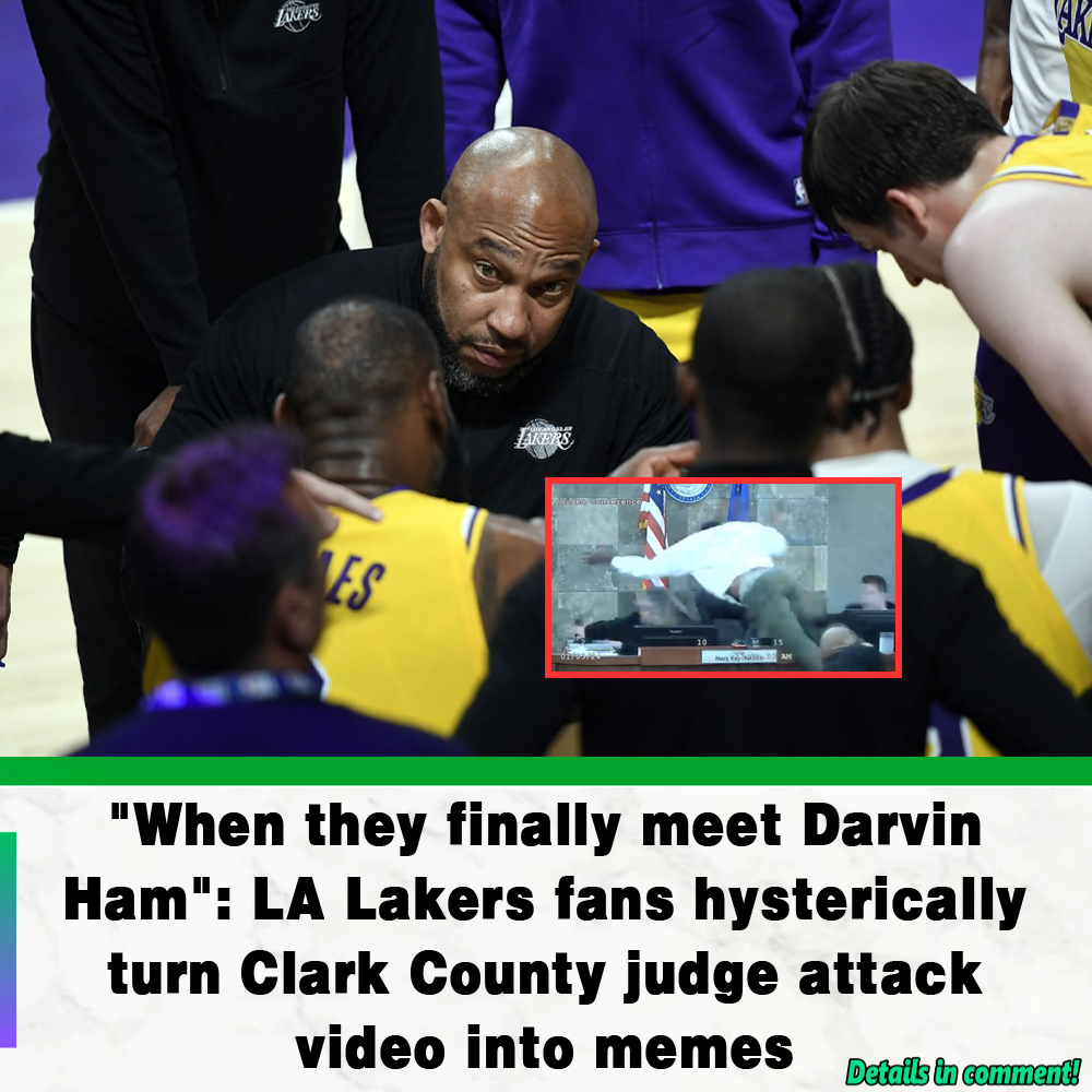 When They Finally Meet Darvin Ham La Lakers Fans Hysterically Turn