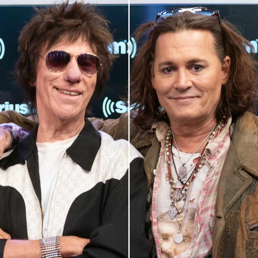 Johnny Depp Once Recalled Moving in with Jeff Beck, Touring Together(01)