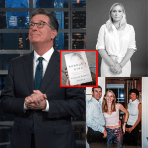 Stephen Colbert’s Sobbing Late Show Breakdown Over Virginia Giuffre’s