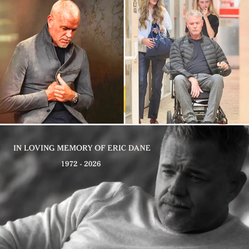 🌊🕯️ Behind the Smile Eric Dane’s Heartbreaking Farewell Leaves a